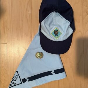 Bear Cub Scouts Cap and Neckerchief Set